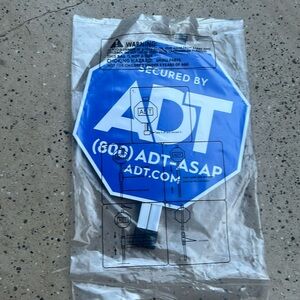 ADT sign new in package